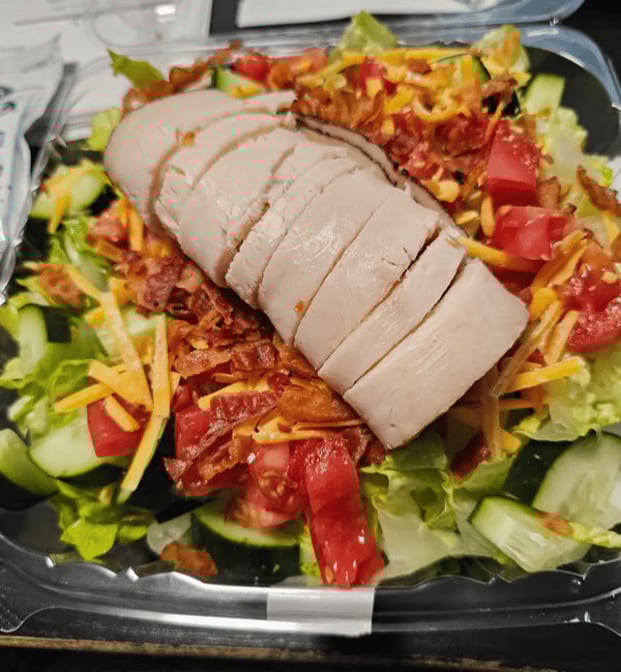 Turkey Club Salad.